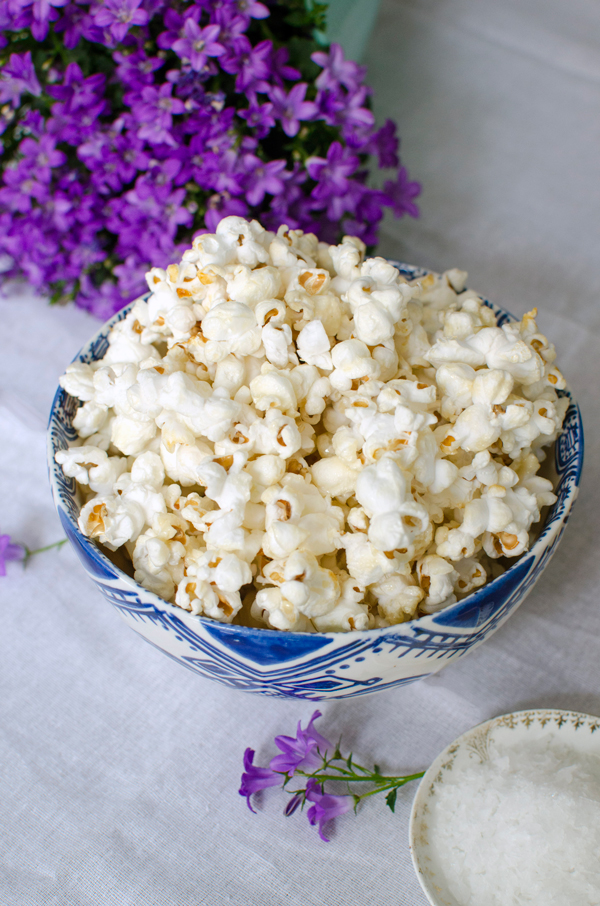 Mézes tengeri sós popcorn recept