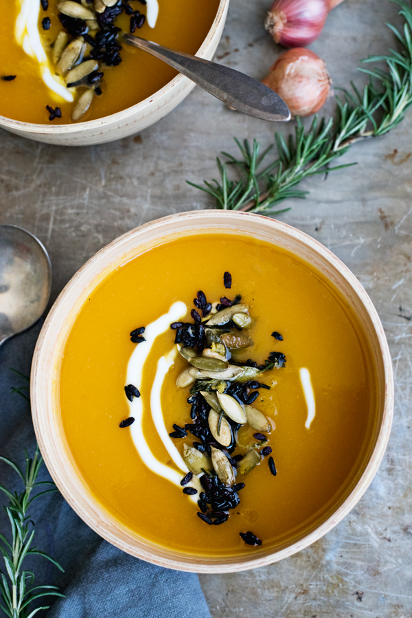 Roasted Butternut Squash Soup Recipe from Heidi Swanson of 101 Cookbook's Near & Far