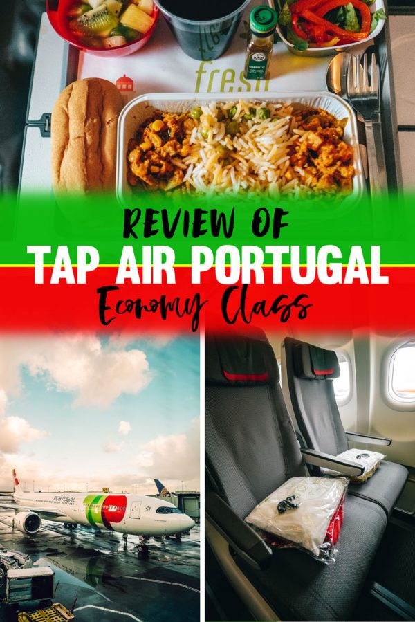 TAP Airlines Portugal Economy Class Review - Food, Seats, Service